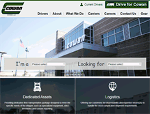 Tablet Screenshot of cowansystems.com